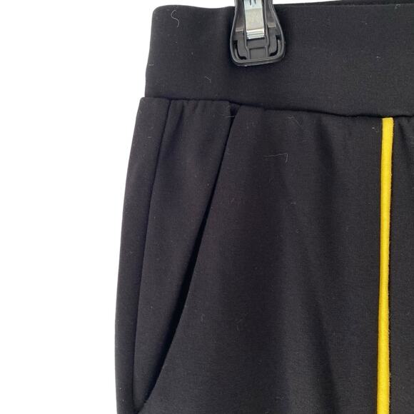 Banni Peru Black Yellow Stripe Joggers Sweatpants size medium - Picture 3 of 7